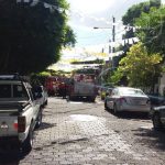 Managua: Voraz incendio en cuarto de una vivienda cerca de La Ceibita