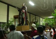 Popular repartición del atol en honor a San Diego de Alcalá en la Isla de Ometepe