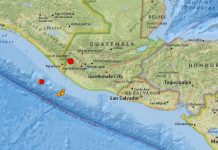 Se produce un terremoto de magnitud 6,9 cerca de las costas de México y Guatemala