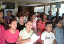 Coro Nacional Rubén Darío se prepara en Tipitapa para temporada navideña