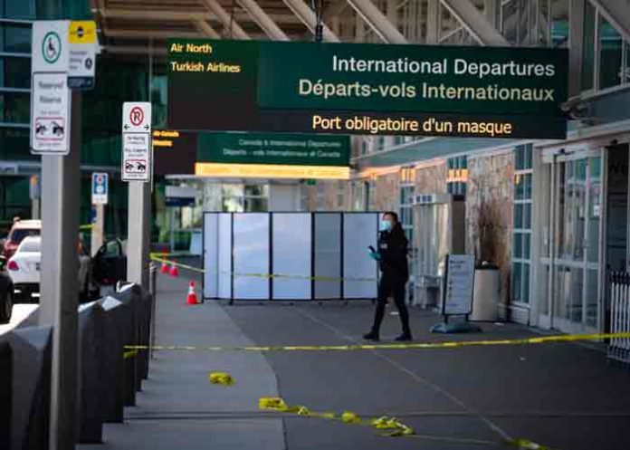 canada, tiroteo, aeropuerto de vancouver, policia,