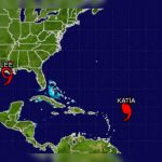 Se forma en aguas abiertas del Atlántico la tormenta tropical Lee