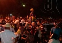 Totogalpa: bailan la tradicional Mojiganga en la primer noche del año
