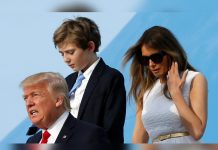 Trump revela por qué Melania y su hijo Barron no viven con él en la Casa Blanca