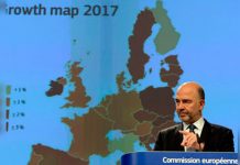 UE aumenta pronóstico de crecimiento en Eurozona para 2017
