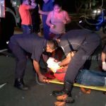 Managua: Motociclista lesionado tras impactar con taxi en Carretera Norte