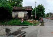 Lluvias provocan demolición en una vivienda de la Isla de Ometepe