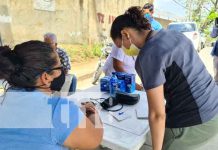 Atención de calidad en salud para familias del barrio Memorial Sandino nicaragua, salud, clinica movil, barrio memorial sandino,