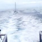 Fuerza Naval realiza búsqueda y rescate de un velero con 6 tripulantes en Corn Island