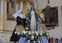 Pueblo católico de Boaco realiza peregrinación por la medalla milagrosa