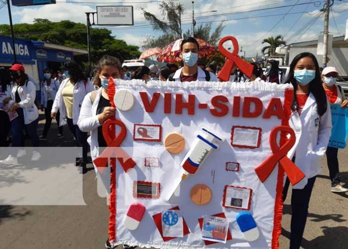 nicaragua, esteli, caminata, vih, salud,