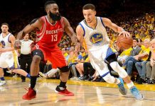 TN8 despega con Rockets vs Warriors