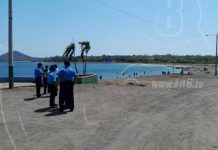 Policía nacional brinda seguridad en balnearios capitalinos