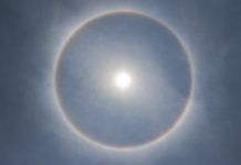 Fotos: Halo solar sorprende y asusta a los mexicanos