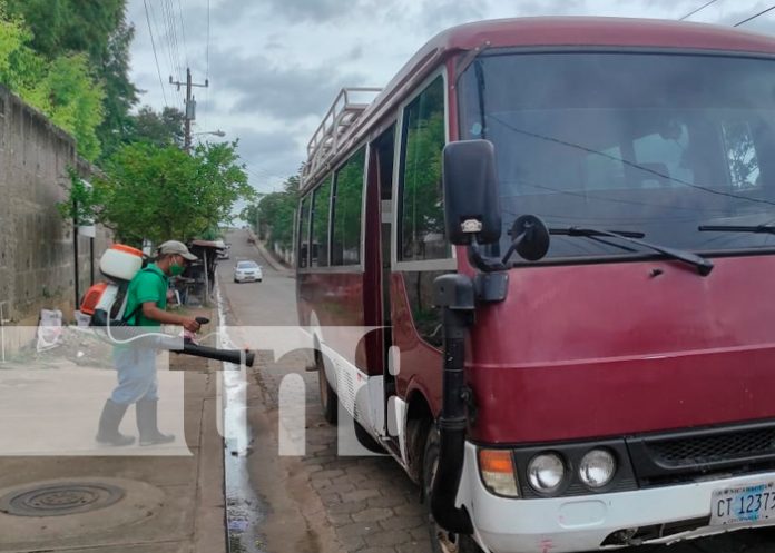 nicaragua, juigalpa, desinfección, covid-19,