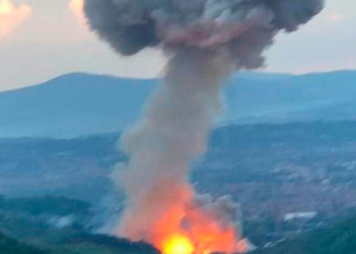serbia, explosion, fabrica de municiones,