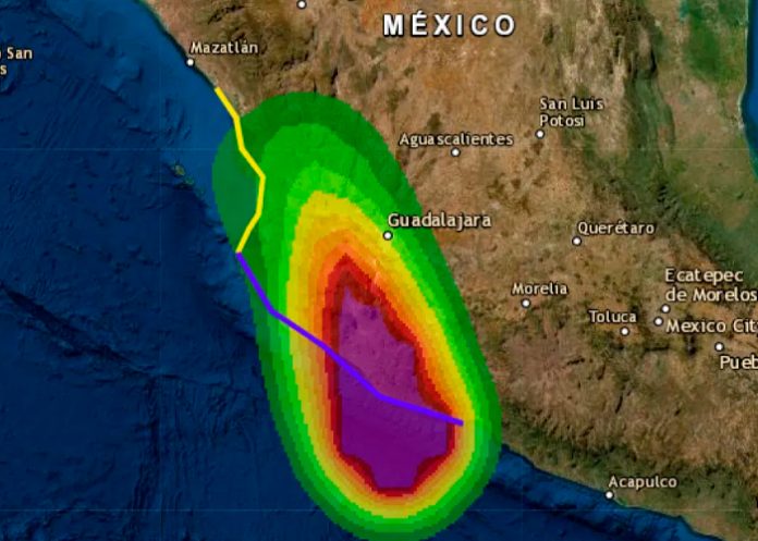 mexico, Tormenta Dolores, depresión tropical,