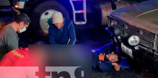 Nicaragua, managua, accidente , motociclista,