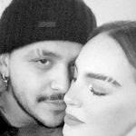 ¡Romántico beso! Belinda y Nodal posan en el Meridiano de Greenwich Meridiano de Greenwich, Belinda y Nodal, románticos, redes