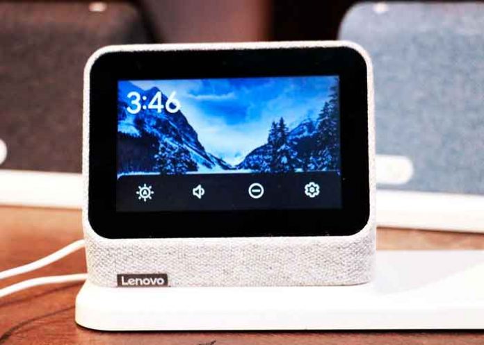 tecnologia, lenovo, despertador inteligente, diseño, opciones