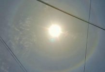 Ya viste el Sol con "Halo" desde Managua