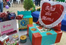 Parque Nacional de Ferias abarrotado con regalos para mamá