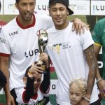 Neymar ayuda a los niños discapacitados copa america