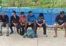 Detienen a cinco indocumentados en Carretera a Masaya