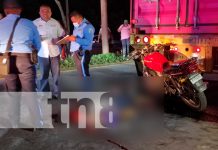 nicaragua, managua, accidente de transito, muerto,
