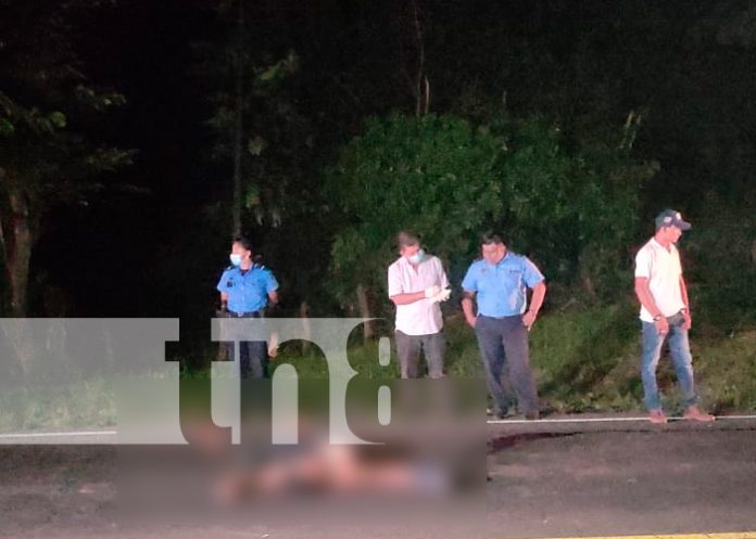 nicaragua, santo tomas, accidente de transito, atropello,