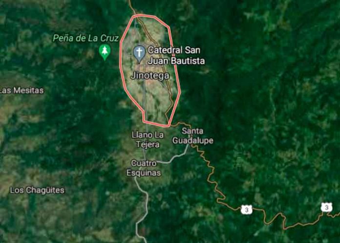 nicaragua, jinotega, muerte homicida, delincuente, captura