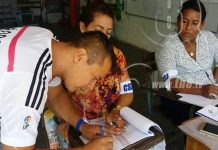 Verificación en Siuna inició desde tempranas horas
