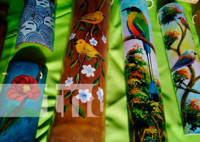 nicaragua, managua, parque de ferias, bambu,