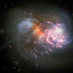 El telescopio Hubble capta a un par de galaxias a punto de fusionarse ciencia, galaxias, nasa, telescopio hubble, captacion