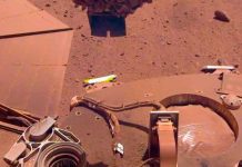 Misión InSight en Marte limpia con éxito el polvo de sus paneles solares ciencia, mision insight, marte, panales solares, limpieza