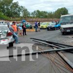 Siete personas lesionadas tras fuerte accidente de tránsito en Tipitapa tipitapa, accidente de transito, lesionados, investigacion, policia nacional