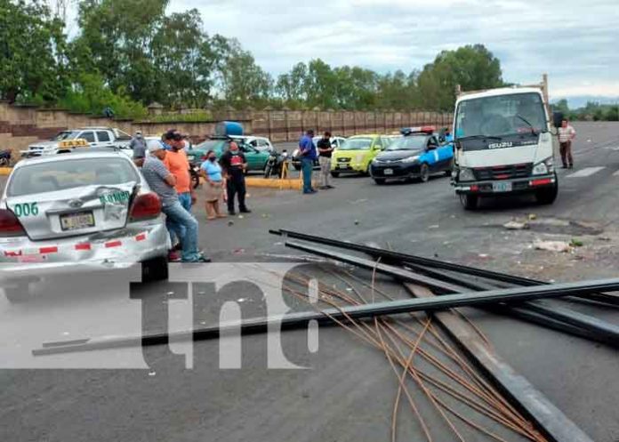 tipitapa, accidente de transito, lesionados, investigacion, policia nacional