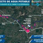 Avanza proyecto de agua potable Rama-La Esperanza nicaragua, enacal, obras, el rama, la esperanza, sistema de agua