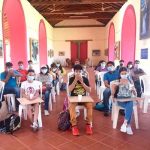 Pintando El Mombacho: Actividad artística con niños, niñas y adolescentes de Granada nicaragua, taller de dibujo, participantes, pintando el mombacho, objetivo