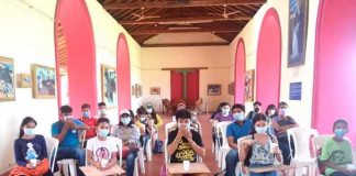 nicaragua, taller de dibujo, participantes, pintando el mombacho, objetivo