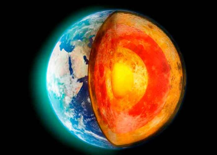 ciencia, estudio, nucleo interno, planeta tierra, evolucion