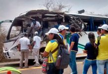 Aficionados ecuatorianos se accidentan en Colombia