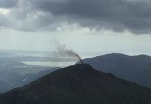 Se accidenta helicóptero de la Real Fuerza Aérea Británica