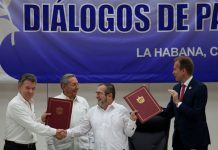 Histórico acuerdo de fin de conflicto con las FARC en Colombia