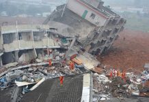 Honran a víctimas de alud en China