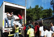 Respaldo solidario a familias de Puerto Morazán