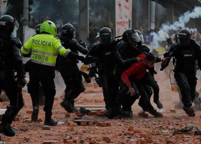 COlombia colombia, represion, gobierno, manifestaciones, heridos,