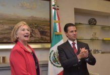 Analizan posible encuentro entre Peña Nieto y Clinton