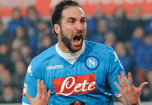 Doblete de Higuaín consolida al Napoli
