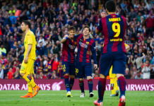 Barcelona vapulea 6-0 a Getafe con dobletes de Messi y Suárez